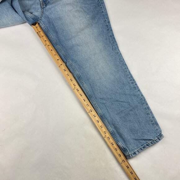 NWT Everlane Jeans Women's Size 30 The Curvy '90s Cheeky Blue - Picture 13 of 14